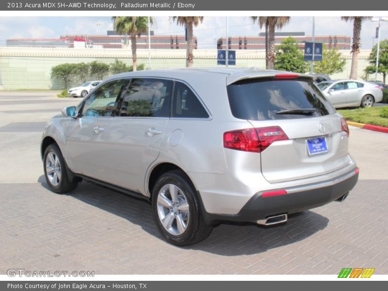 Palladium Metallic / Ebony 2013 Acura MDX SH-AWD Technology