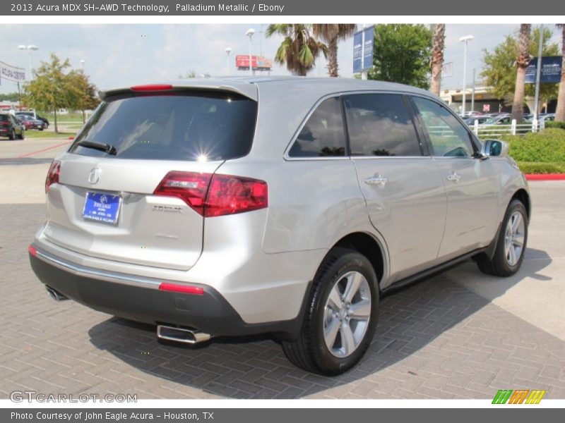 Palladium Metallic / Ebony 2013 Acura MDX SH-AWD Technology