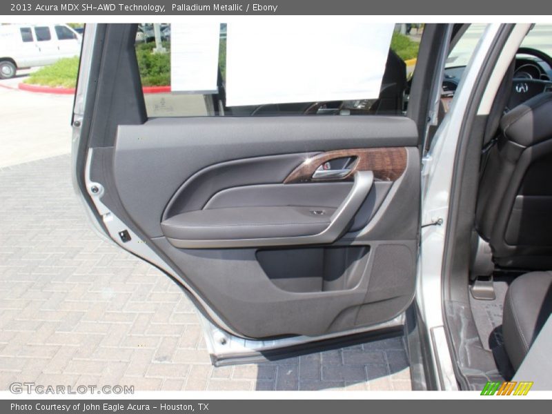 Palladium Metallic / Ebony 2013 Acura MDX SH-AWD Technology