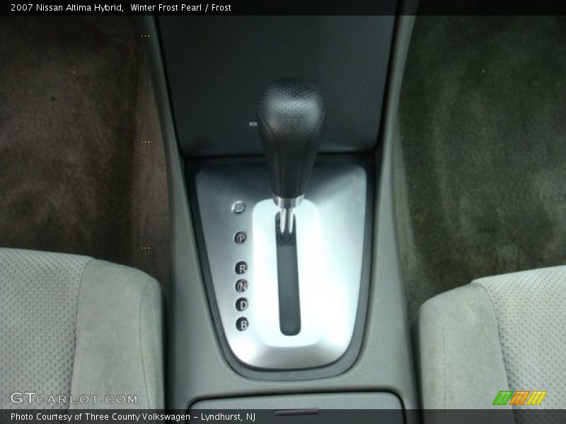 Winter Frost Pearl / Frost 2007 Nissan Altima Hybrid