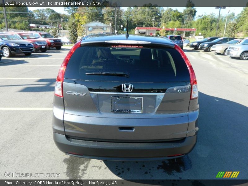 Polished Metal Metallic / Gray 2012 Honda CR-V EX