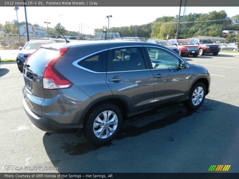 Polished Metal Metallic / Gray 2012 Honda CR-V EX