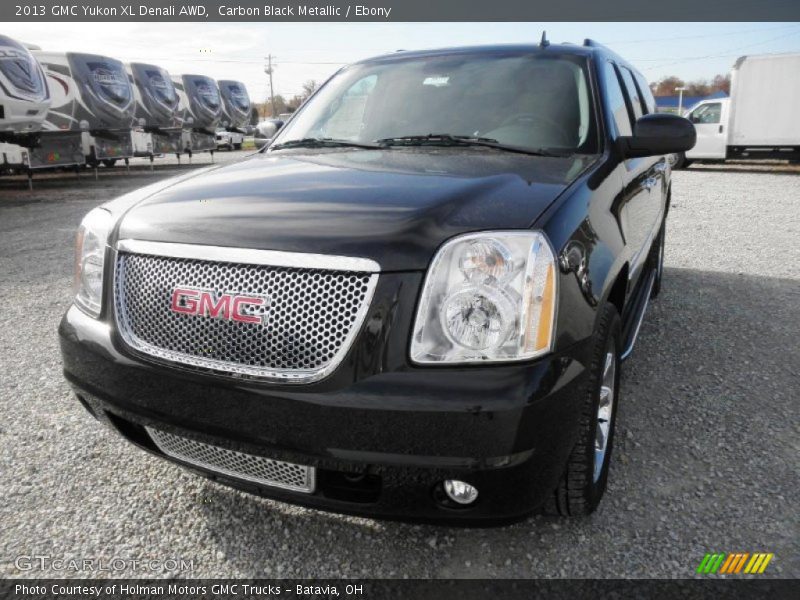 Carbon Black Metallic / Ebony 2013 GMC Yukon XL Denali AWD