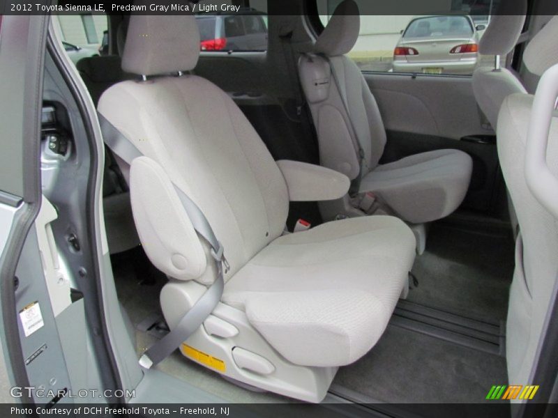 Predawn Gray Mica / Light Gray 2012 Toyota Sienna LE