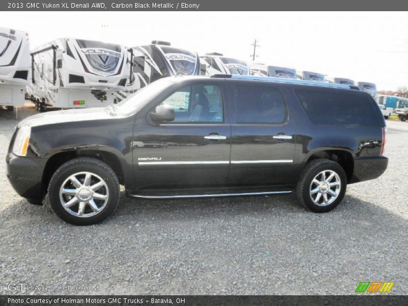 Carbon Black Metallic / Ebony 2013 GMC Yukon XL Denali AWD