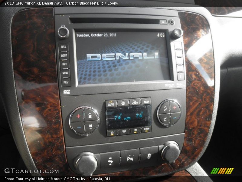 Carbon Black Metallic / Ebony 2013 GMC Yukon XL Denali AWD