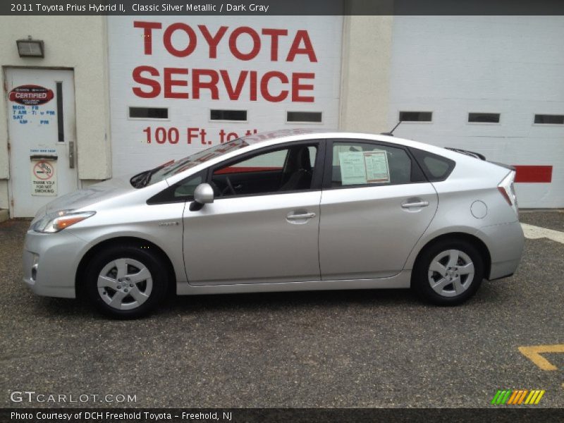 Classic Silver Metallic / Dark Gray 2011 Toyota Prius Hybrid II