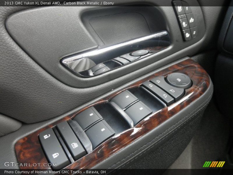 Carbon Black Metallic / Ebony 2013 GMC Yukon XL Denali AWD