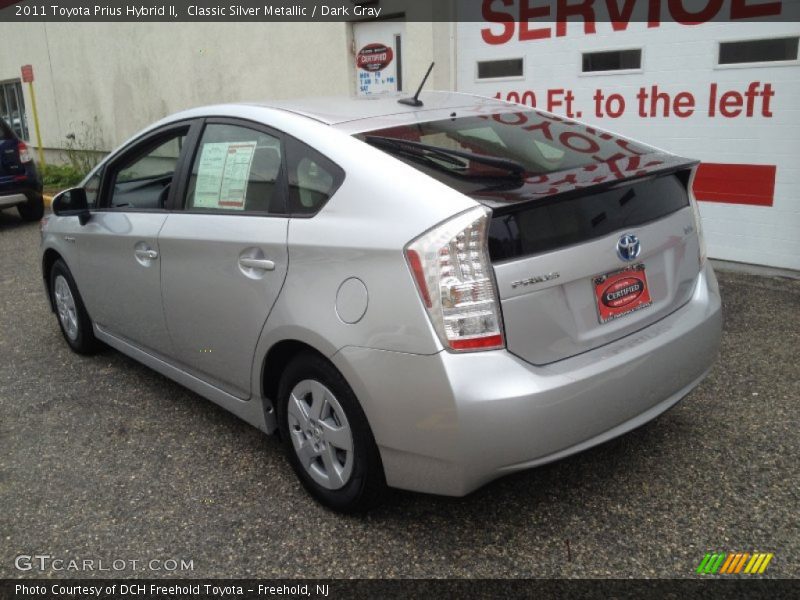 Classic Silver Metallic / Dark Gray 2011 Toyota Prius Hybrid II