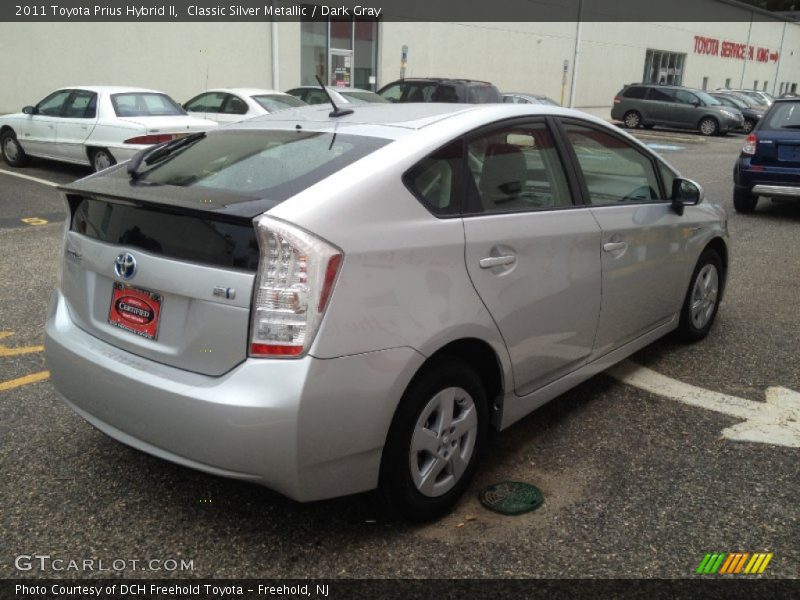 Classic Silver Metallic / Dark Gray 2011 Toyota Prius Hybrid II