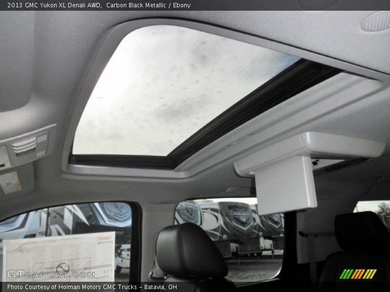 Carbon Black Metallic / Ebony 2013 GMC Yukon XL Denali AWD