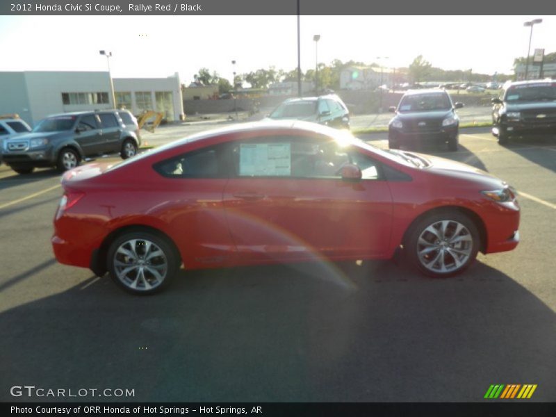 Rallye Red / Black 2012 Honda Civic Si Coupe