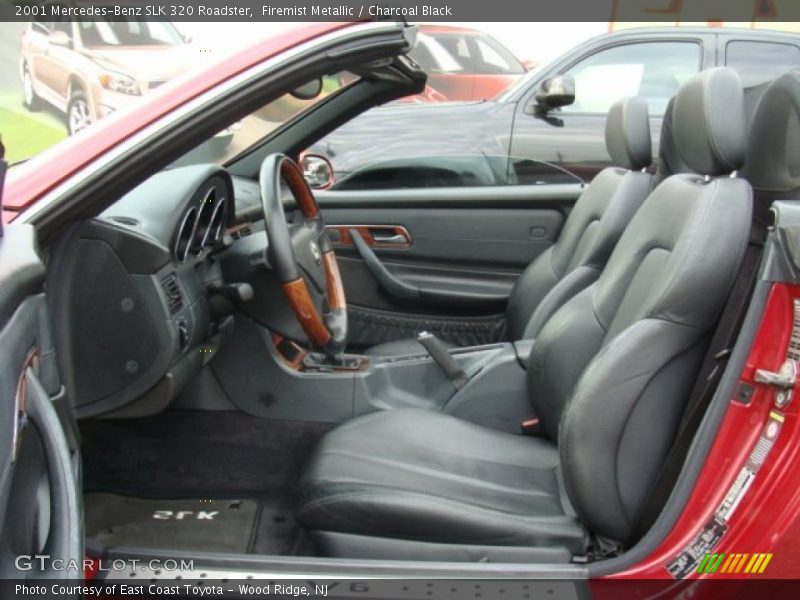  2001 SLK 320 Roadster Charcoal Black Interior