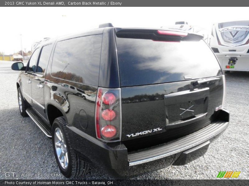 Carbon Black Metallic / Ebony 2013 GMC Yukon XL Denali AWD
