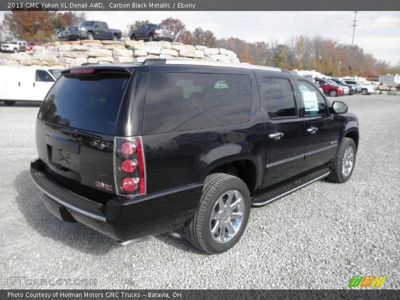 Carbon Black Metallic / Ebony 2013 GMC Yukon XL Denali AWD