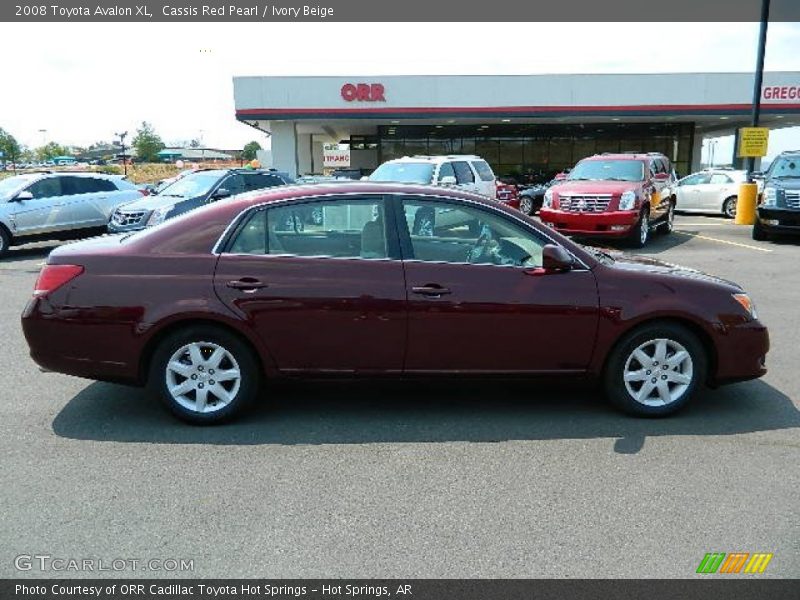 Cassis Red Pearl / Ivory Beige 2008 Toyota Avalon XL
