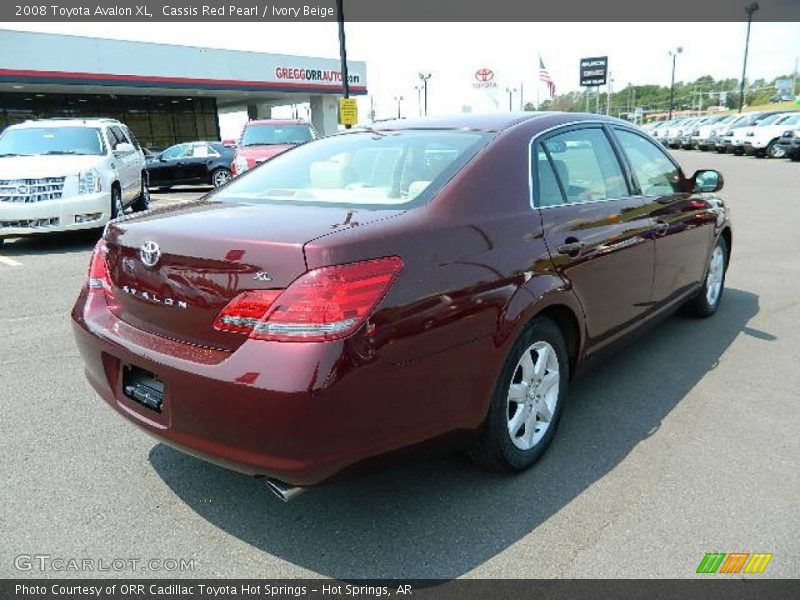 Cassis Red Pearl / Ivory Beige 2008 Toyota Avalon XL