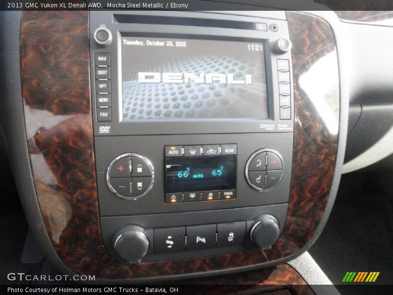 Controls of 2013 Yukon XL Denali AWD