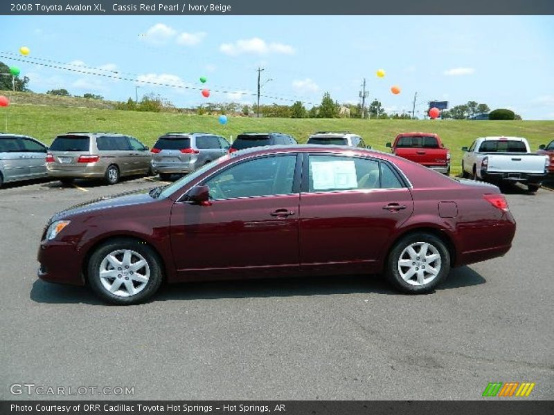 Cassis Red Pearl / Ivory Beige 2008 Toyota Avalon XL