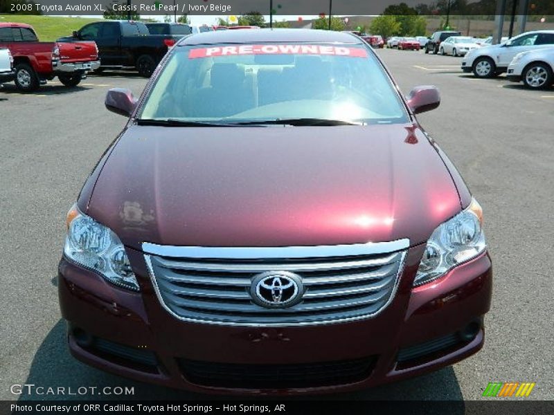 Cassis Red Pearl / Ivory Beige 2008 Toyota Avalon XL