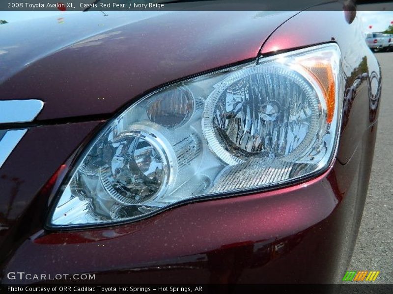 Cassis Red Pearl / Ivory Beige 2008 Toyota Avalon XL