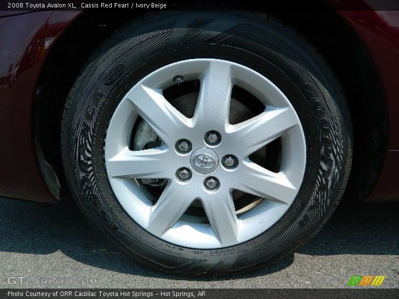 Cassis Red Pearl / Ivory Beige 2008 Toyota Avalon XL