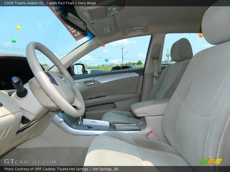 Cassis Red Pearl / Ivory Beige 2008 Toyota Avalon XL