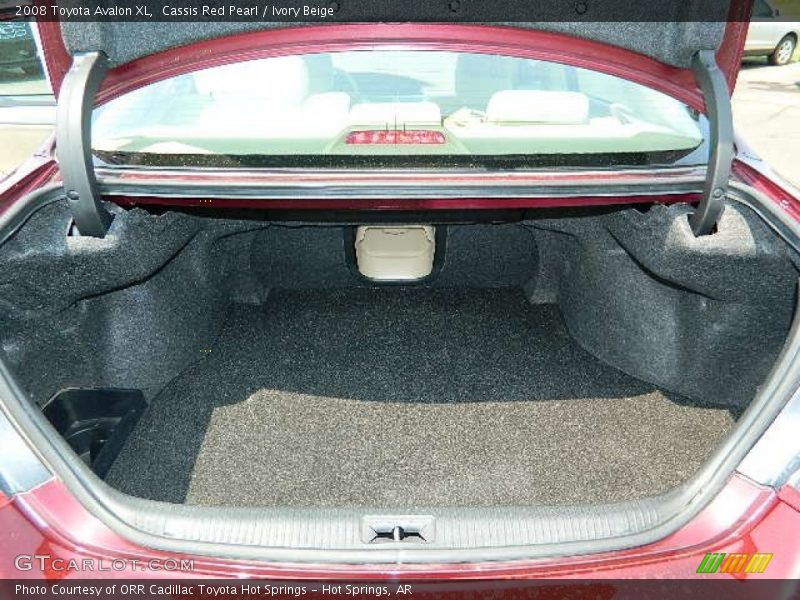 Cassis Red Pearl / Ivory Beige 2008 Toyota Avalon XL