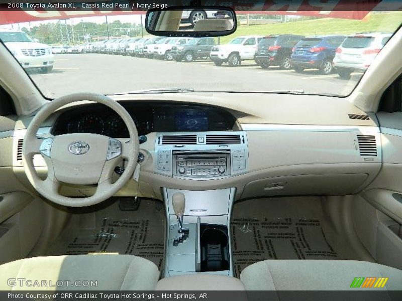 Cassis Red Pearl / Ivory Beige 2008 Toyota Avalon XL