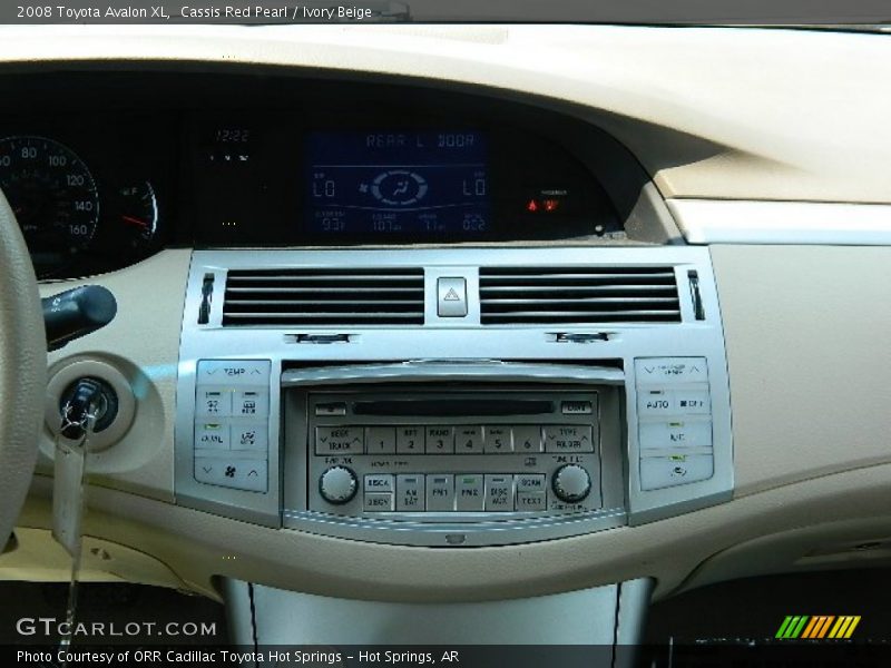 Cassis Red Pearl / Ivory Beige 2008 Toyota Avalon XL