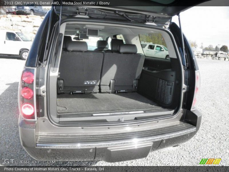 Mocha Steel Metallic / Ebony 2013 GMC Yukon XL Denali AWD
