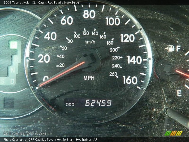 Cassis Red Pearl / Ivory Beige 2008 Toyota Avalon XL