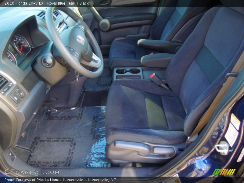 Royal Blue Pearl / Black 2010 Honda CR-V EX