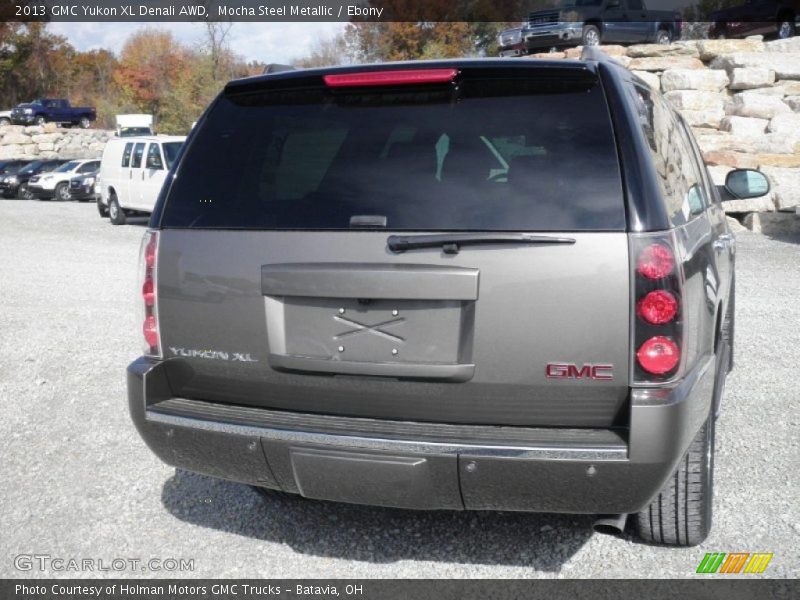 Mocha Steel Metallic / Ebony 2013 GMC Yukon XL Denali AWD