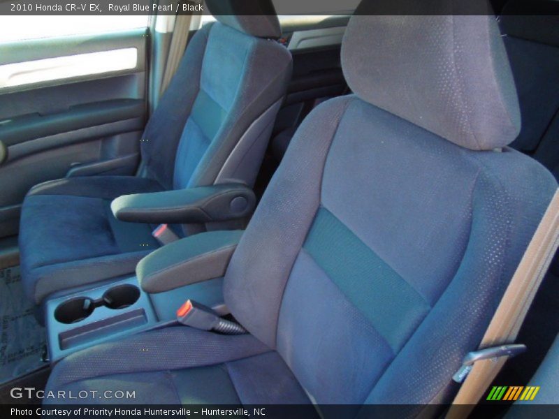 Royal Blue Pearl / Black 2010 Honda CR-V EX