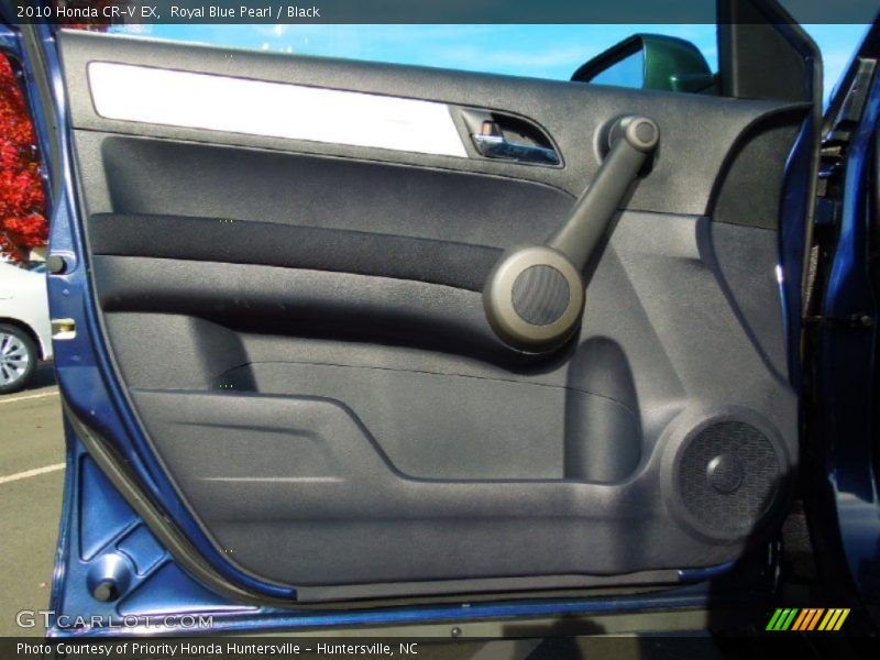 Royal Blue Pearl / Black 2010 Honda CR-V EX