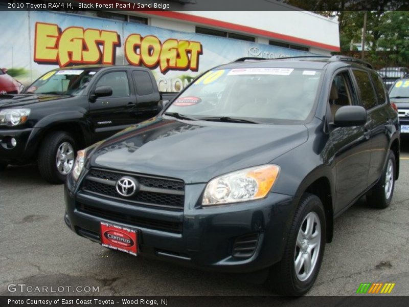 Black Forest Pearl / Sand Beige 2010 Toyota RAV4 I4