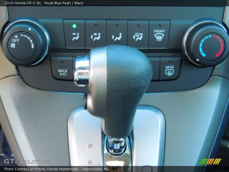 Royal Blue Pearl / Black 2010 Honda CR-V EX