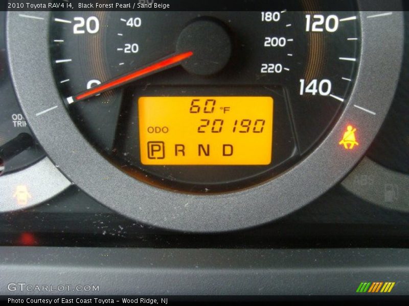 Black Forest Pearl / Sand Beige 2010 Toyota RAV4 I4
