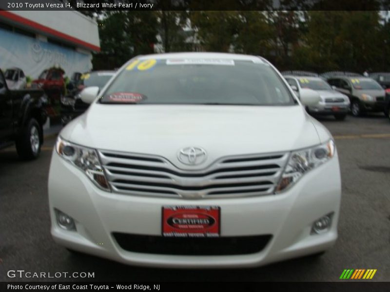 Blizzard White Pearl / Ivory 2010 Toyota Venza I4