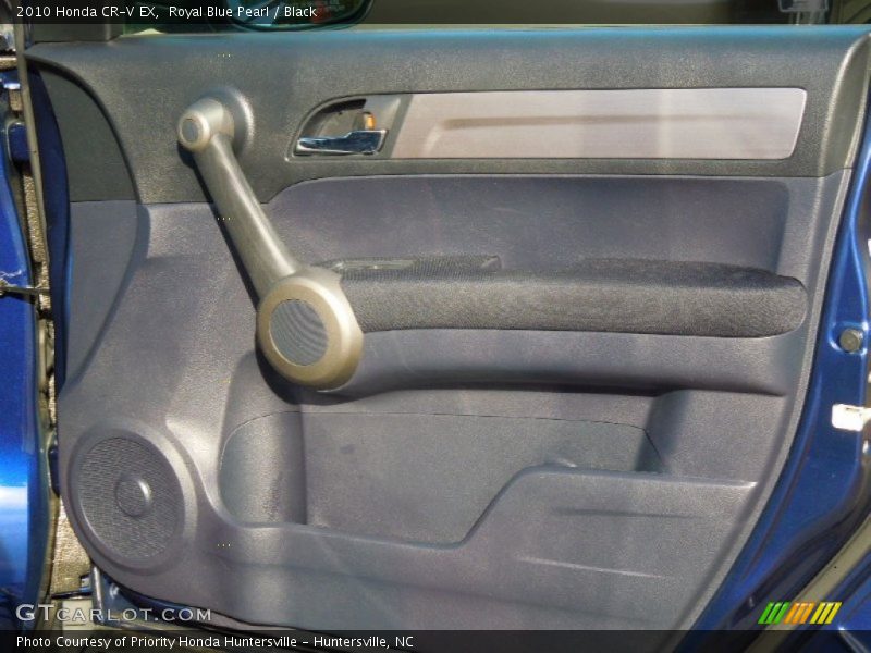 Royal Blue Pearl / Black 2010 Honda CR-V EX