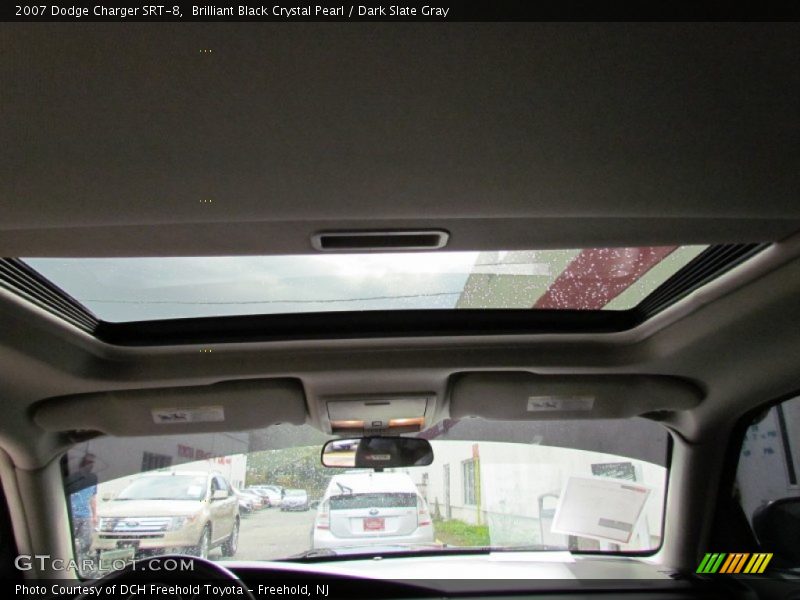 Brilliant Black Crystal Pearl / Dark Slate Gray 2007 Dodge Charger SRT-8