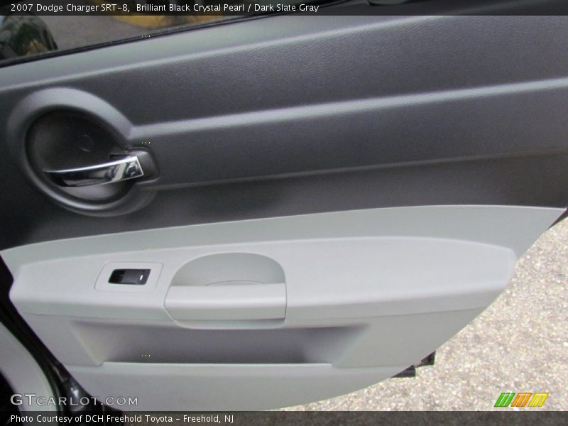 Brilliant Black Crystal Pearl / Dark Slate Gray 2007 Dodge Charger SRT-8