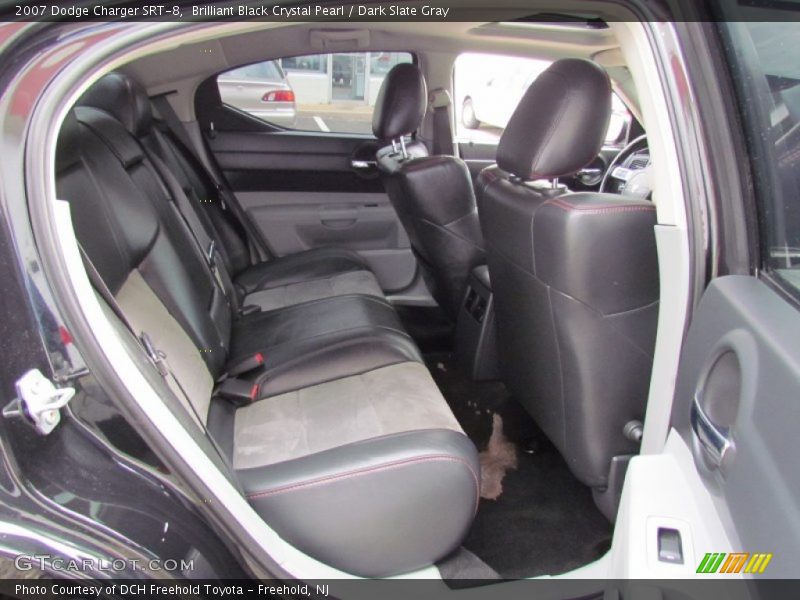 Brilliant Black Crystal Pearl / Dark Slate Gray 2007 Dodge Charger SRT-8