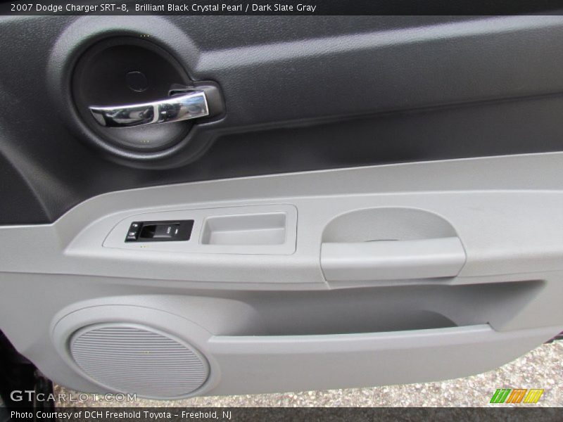 Brilliant Black Crystal Pearl / Dark Slate Gray 2007 Dodge Charger SRT-8