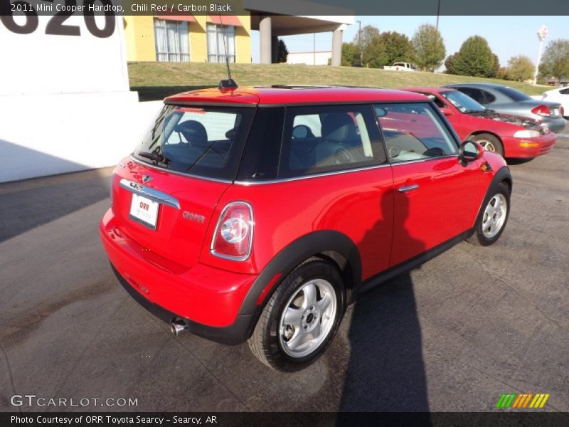 Chili Red / Carbon Black 2011 Mini Cooper Hardtop