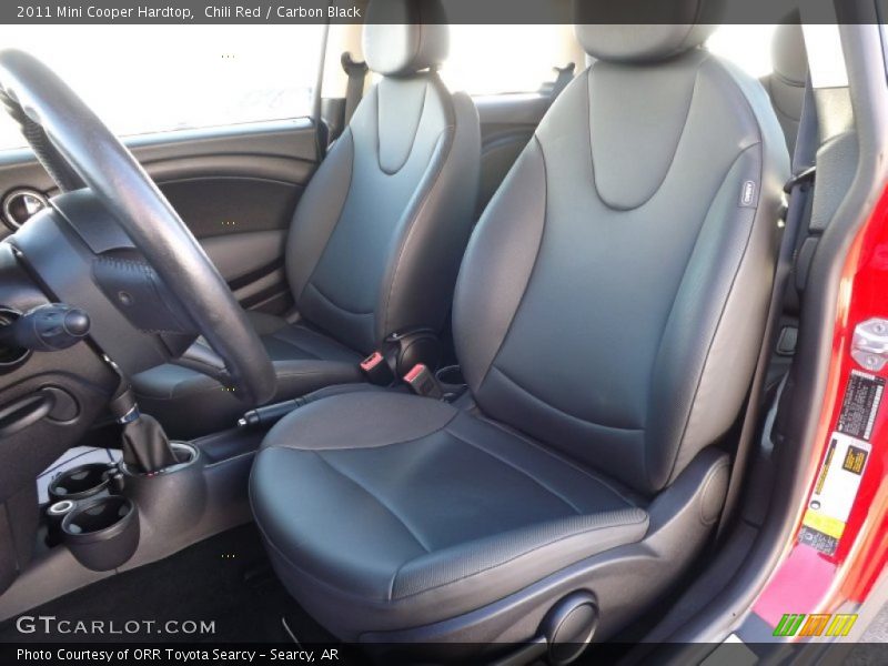 Chili Red / Carbon Black 2011 Mini Cooper Hardtop