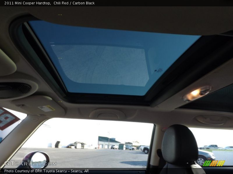 Chili Red / Carbon Black 2011 Mini Cooper Hardtop