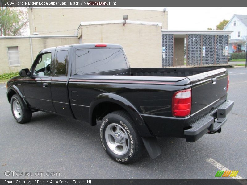 Black / Medium Dark Flint 2004 Ford Ranger Edge SuperCab
