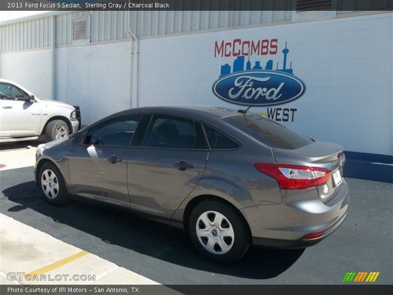 Sterling Gray / Charcoal Black 2013 Ford Focus S Sedan